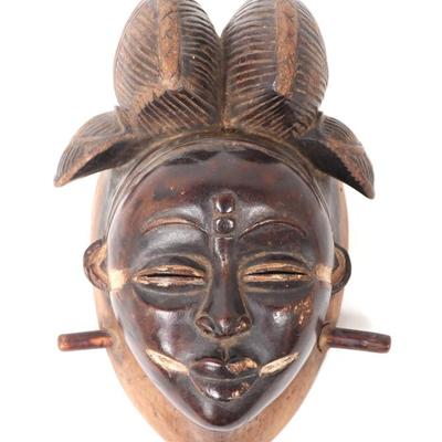 Sale Photo Thumbnail #463: Lot 464 wood puna mask 20th c.