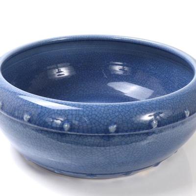 Sale Photo Thumbnail #369: Lot 369 chinese blue crackle glazed planter