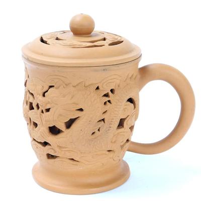 Sale Photo Thumbnail #361: Lot 361 unique openwork chinese cup wlid