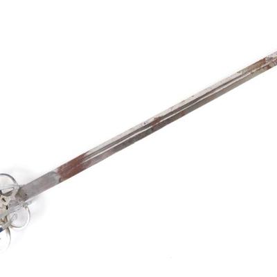 Lot 7 massive swept hilt style rapier