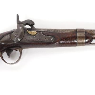 Sale Photo Thumbnail #56: Lot 56 us m1836 flintlock pistol by r johnson 1843