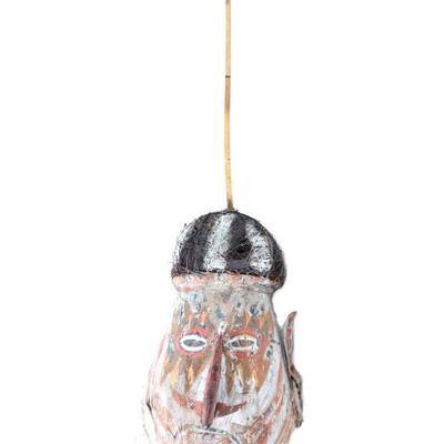 Sale Photo Thumbnail #496: Lot 497 dance mask huon gulf, papua new guinea