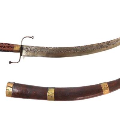 Lot 10 moroccan dagger scabbard