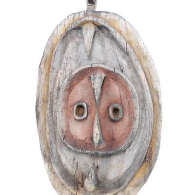 Sale Photo Thumbnail #497: Lot 498 wood carved bahinemo garra’ hook mask