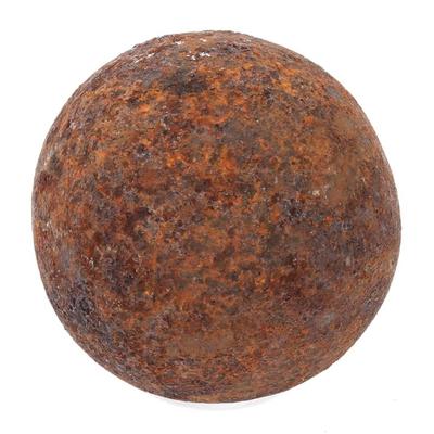 Sale Photo Thumbnail #60: Lot 60 civil war era cannon ball
