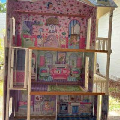 KSG067-KidKraft My Dreamy Wooden Dollhouse