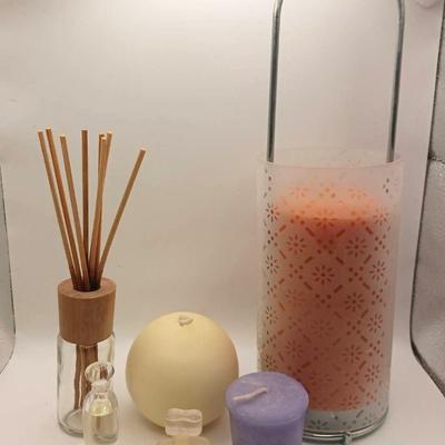 (6) Scented Fragrance ft. Candles, Perfume, & Incense