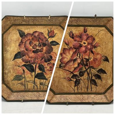 Pair of 10” Octagonal Display Plates