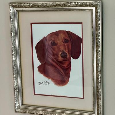 Robert J. May Dachshund Print 