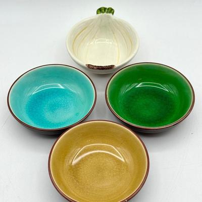(4) Pier 1 Portion Bowls