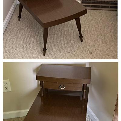 Pair of Mid Century Matching Side Tables