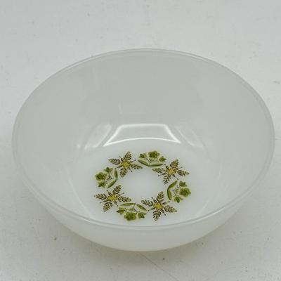 Anchor Hocking Fire King Meadow Green bowl