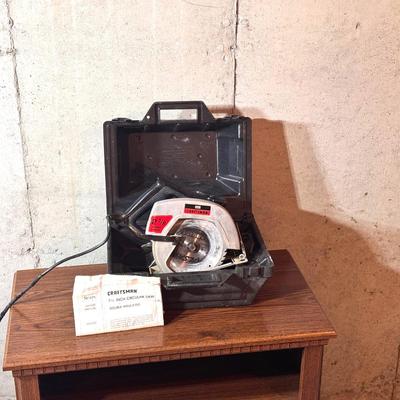 Sears : Craftsman - 7 1/2” Circular Saw