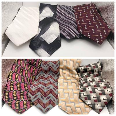 (8) Assorted Silk Ties