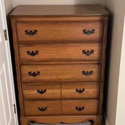 Five Drawer Dresser with Dovetail Construction 