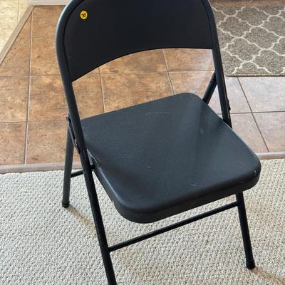 Black Folding Chair
