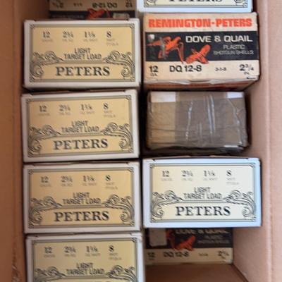 Case Of Shotgun Shells And 9mm Ammo