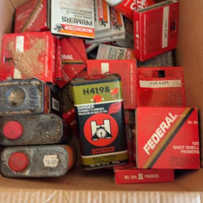 Box Of Shell Making Supplies