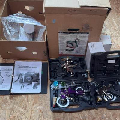 Apollo, Central Pneumatics Gravity Sprayers 