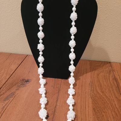 White Coral Necklace