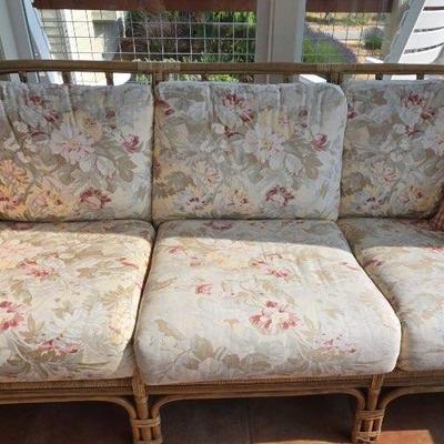 Rattan Sofa 