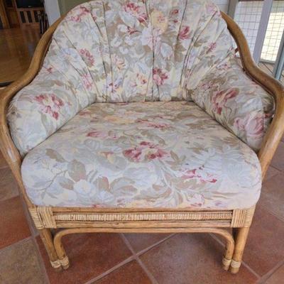 Rattan Accent Chair