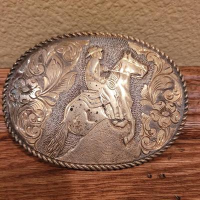 Sterling Belt Buckle