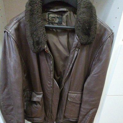 Brown Leather Jacket 