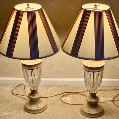 (2) Table Lamps