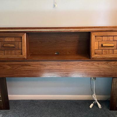Dixie Bookcase Headboard with Storage