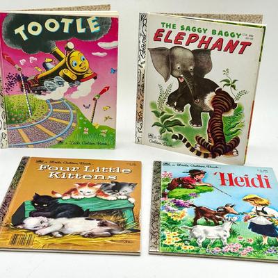 (4) Little Golden Books