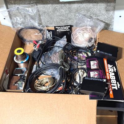 Box Of Cords Feat - Rabbit Receiver & Transmitter 