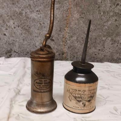 (2) Vintage Oilers Feat - McCormick Deering