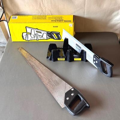 Stanley Mitre Box 19-600 With Additional 26” Saw 