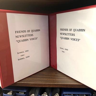 Friends of Quabbin Newsletter “Quabbin Voices” 1985-2021