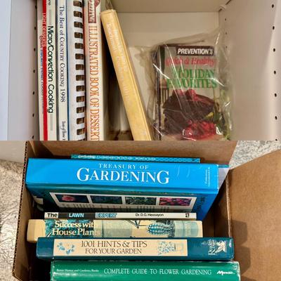 Cooking & Gardening Books