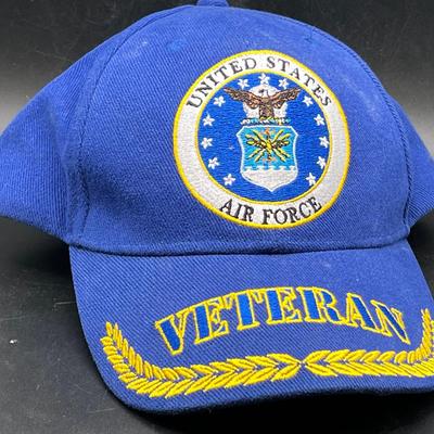 United States Air Force Veteran Hat — Adjustable 