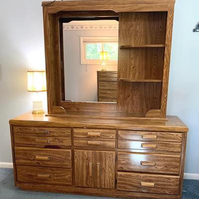 Dixie Dresser with Removeable Mirror