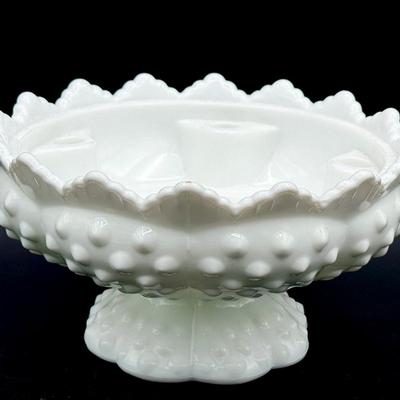 Fenton Milk Glass Candle Holder