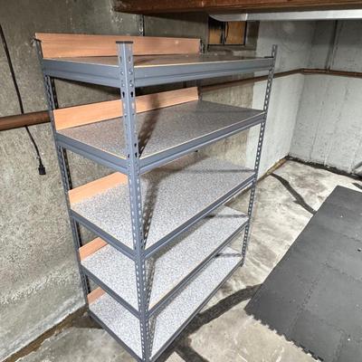 Five Tier Shelf Frame - With Backboards