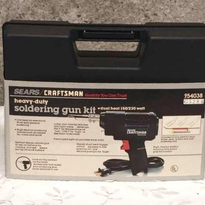 150/230 Watt Sears Craftsman Soldering Tool Kit