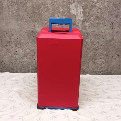 Red Posso Toolbox With Contents