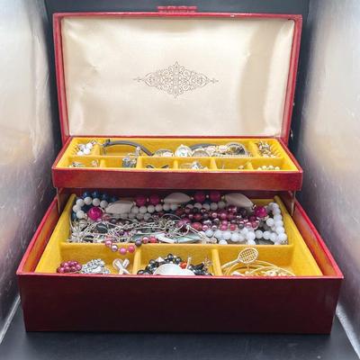 Jewelry Box Full of Vintage Jewelry