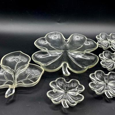 Vintage Shamrock & Leaf Dish Collection 