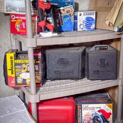 Circular Saw, Nail Gun, Power Tools