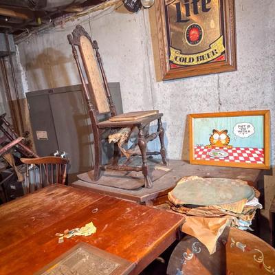 Antique Furniture, Breweriana, Vintage Advertising Mirrors