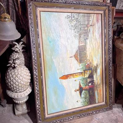 Vintage & Antique Art Paintings, Prints, Statuary
