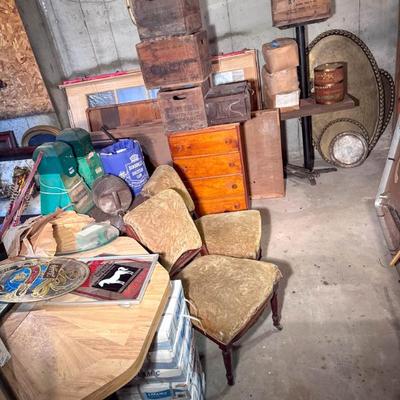 Vintage Advertising Crates, Vintage & Antique Furniture