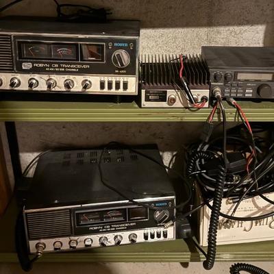 Sale Photo Thumbnail #63: Vintage CB equipment 