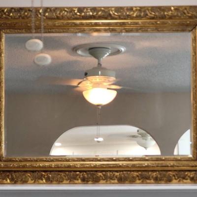 Gold Framed Mirror 